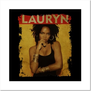 TEXTURE ART- Lauryn Hill - RETRO Posters and Art